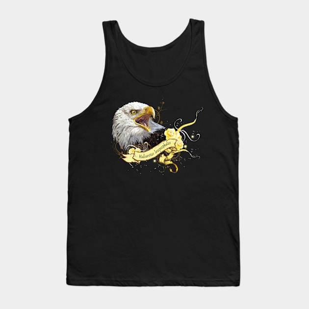 Bald eagle Tank Top by obscurite